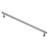 Polished Chrome 350mm Knurled Pull Handle | FTD700HCP