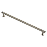Satin Nickel 350mm Knurled Pull Handle | FTD700HSN