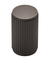 Matt Black 30mm Lines Knob | FTD712MB