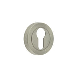 Jedo Satin Nickel 50mm Euro Escutcheon | JV503ESN