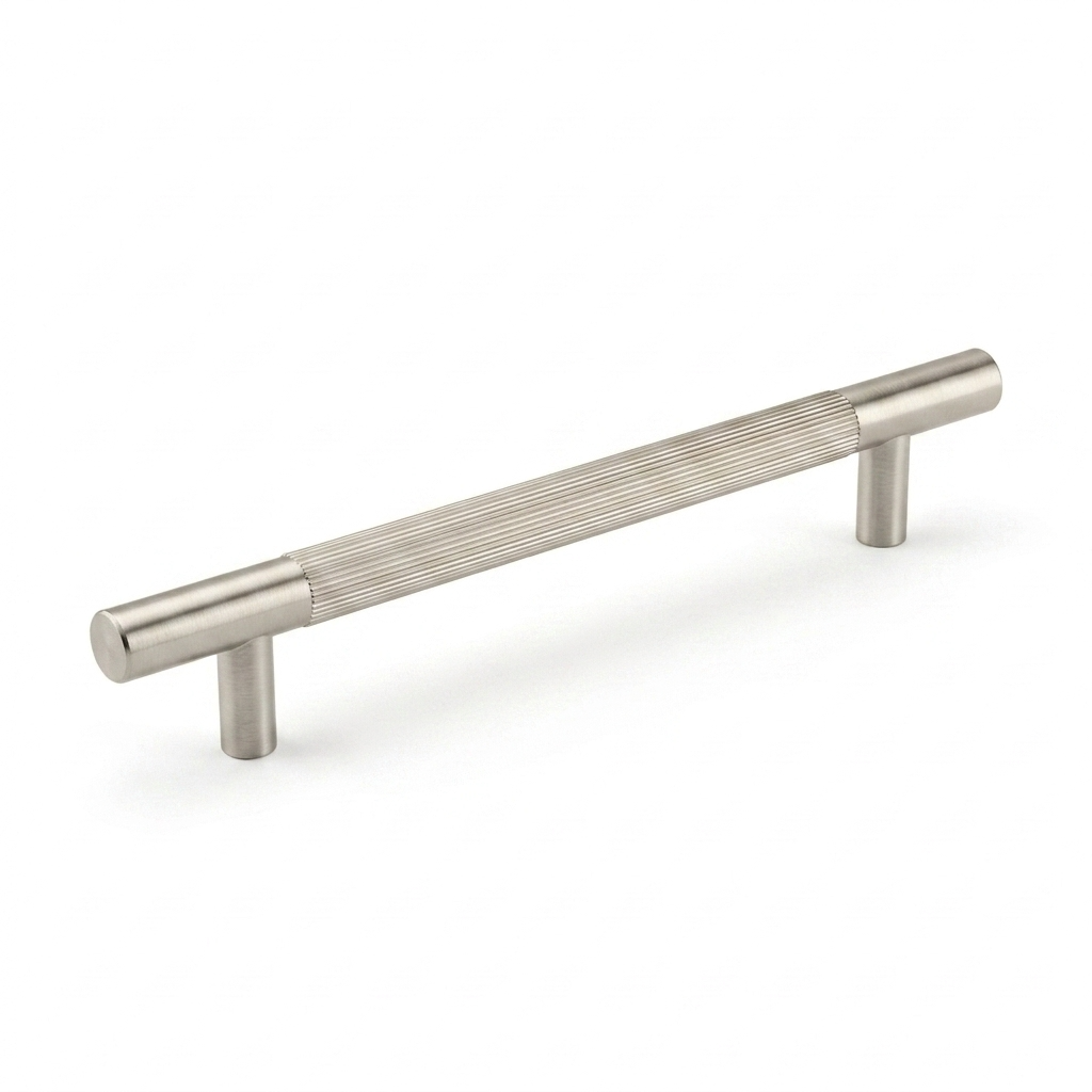 Satin Nickel Linear T Bar Pull Handle - 160mm c/c  |  IXC710CSN