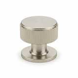 Pack 10 x Satin Nickel Linear Cupboard Knob - 34mm dia.  |  IXC713SN