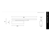 Rutland Black Cam Action Door Closer | TS.11204BK (11952)