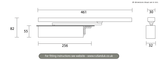 Rutland Satin Brass Concealed Cam Action Door Closer | ITS.11204SB (12521)