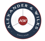 Alexander and Wilks Dark Bronze PVD 38mm Caesar Cupboard Knob on Round Rose | AW832-38-DBZPVD