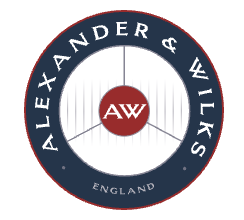 Alexander and Wilks Black Bardom Ridged Cup Handle | AW903BL