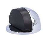 Alexander & Wilks Polished Chrome Lacquer 45MM Floor Mounted Oval Shielded Door Stop | AW631PC