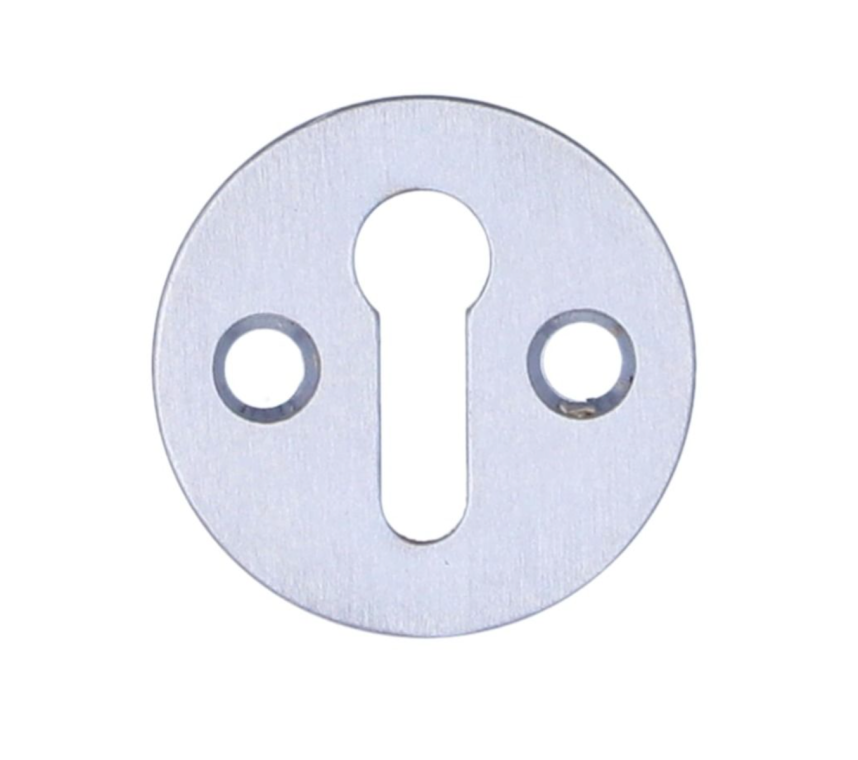 Alexander and Wilks Satin Chrome Victorian Escutcheon STD Profile | AW399SC