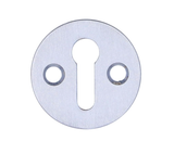 Alexander and Wilks Satin Chrome Victorian Escutcheon STD Profile | AW399SC