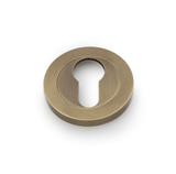 Alexander & Wilks Italian Brass 50mm Euro Escutcheon | AW390IB