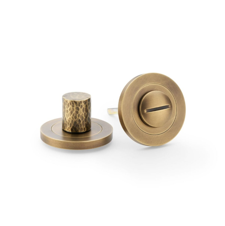 A&W Italian Brass Hammered Turn and Release | AW793IB