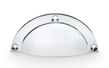 Alexander and Wilks Polished Chrome 97mm Raoul Cup Handle | AW910PC