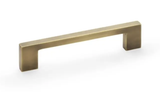 A&W Antique Brass Marco Cupboard Pull Handle c/c 128mm | AW837-128-AB