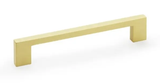 A&W Satin Brass Marco Cupboard Pull Handle c/c 160mm | AW837-160-SB