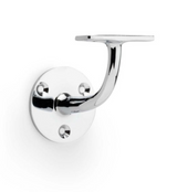 Alexander and Wilks 80mm Polished Chrome Handrail Bracket  | AW750PC
