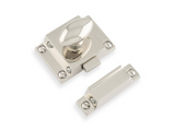 Alexander and Wilks Polished Nickel Cupboard Latch | AW730PN