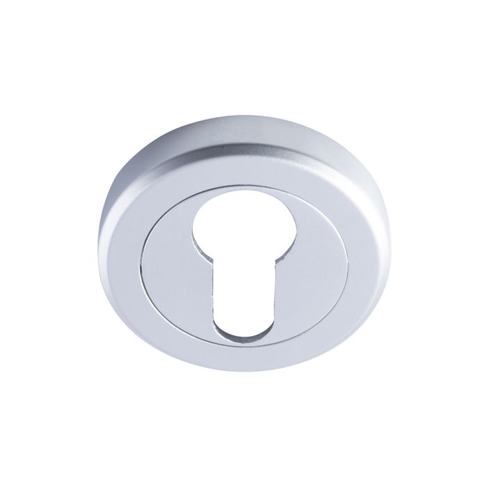 Serozetta Satin Chrome 51mm Euro Profile Key Escutcheon | SZM001SC
